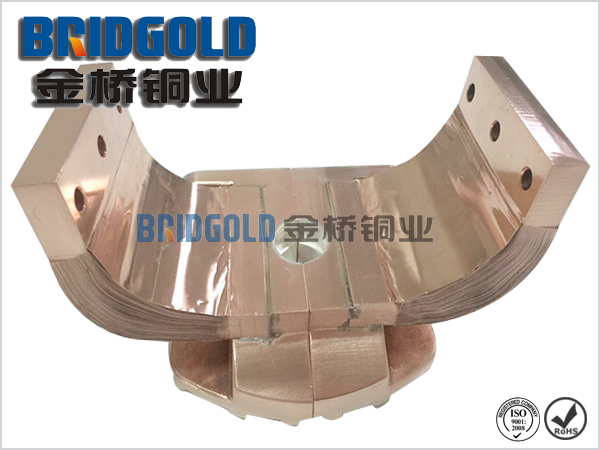 金桥铜业定制异形铜带软连接